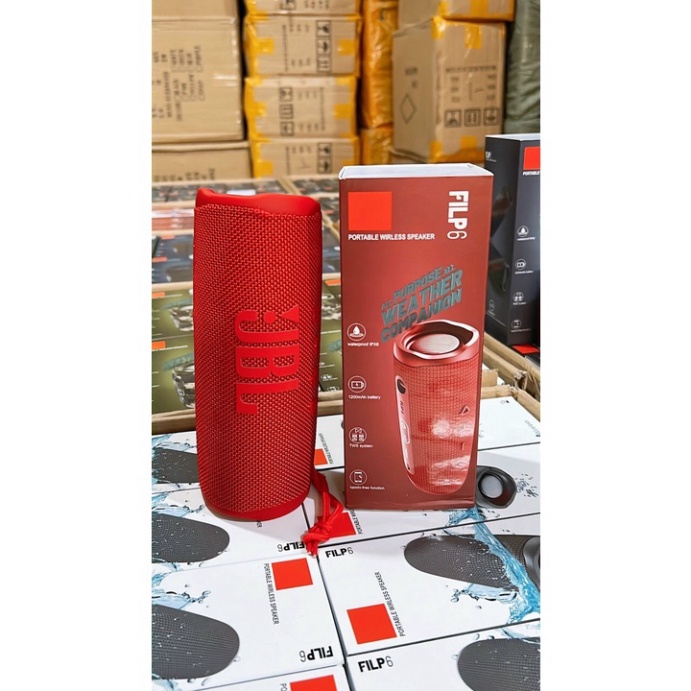 Loa Bluetooth Flip 6 Mẫu Mới Nhất - Loa Bass Mạnh Sâu, Treble Rời - Bảo hành 12 tháng Kimmese222