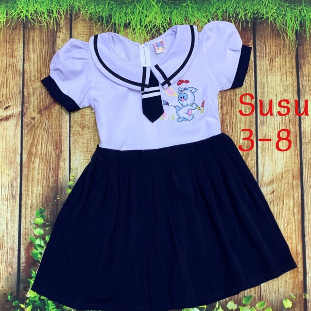 Combo 4 đầm học sinh