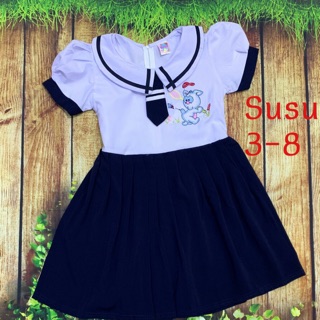 Combo 4 đầm học sinh