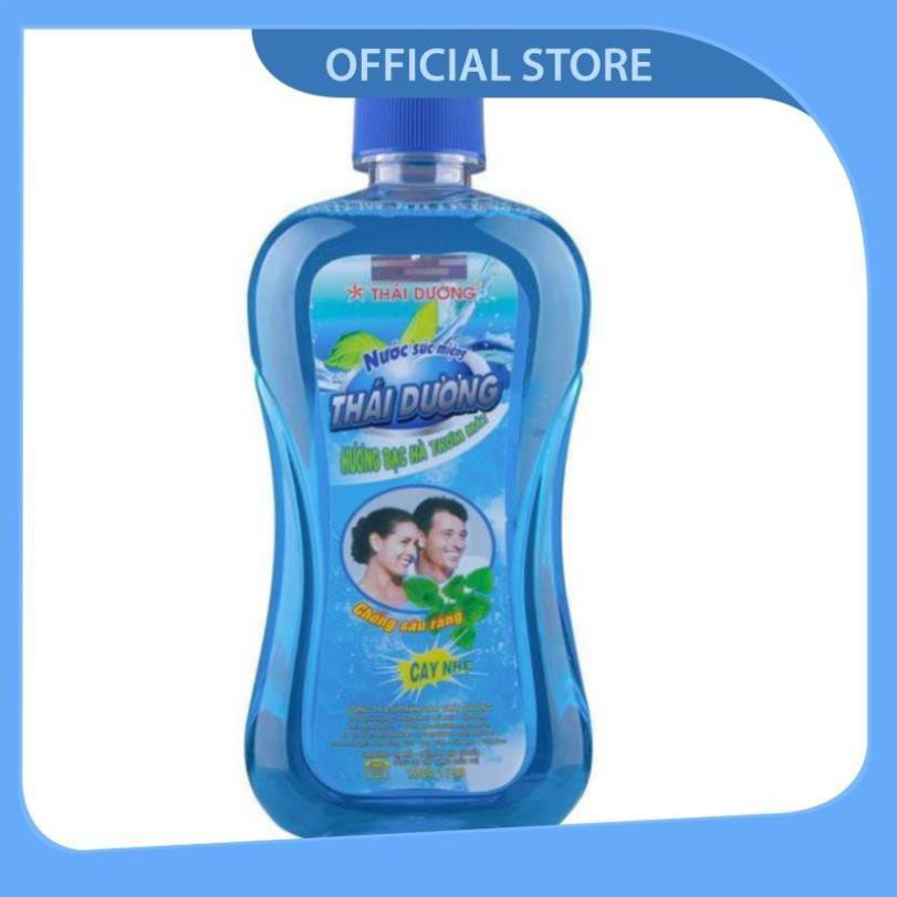 Nước súc miệng Bạc hà Thái Dương 500ml