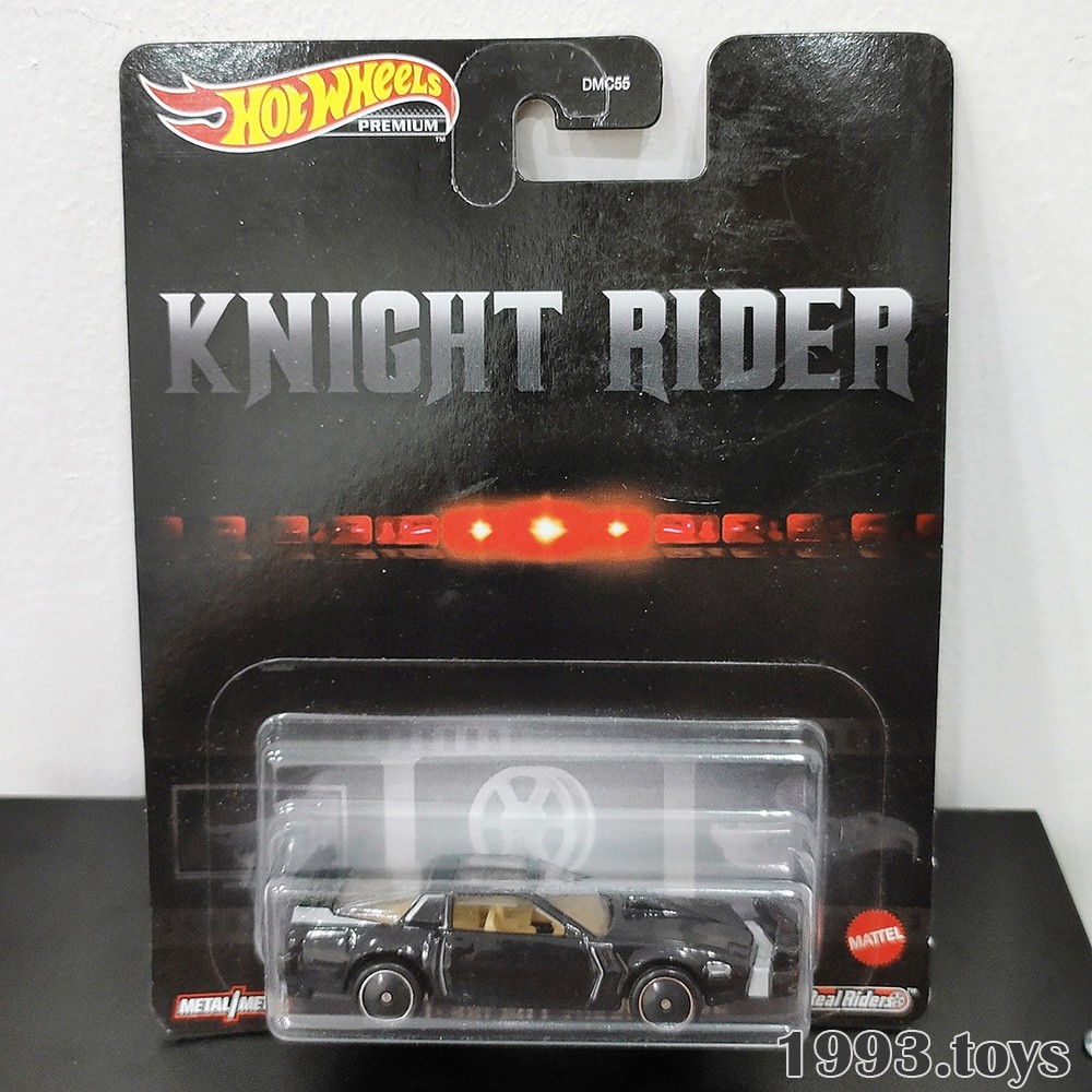 [New] Xe mô hình 1:64 Hot Wheels Premium 2020 Entertaintment - Knight Rider - K.I.T.T. Super Pursuit Mode GJR38