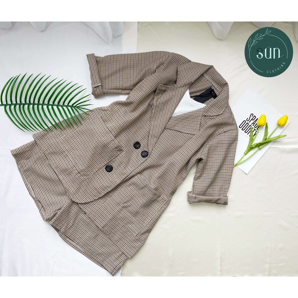 Bộ vest quần xám - S/M - sunclothing9x