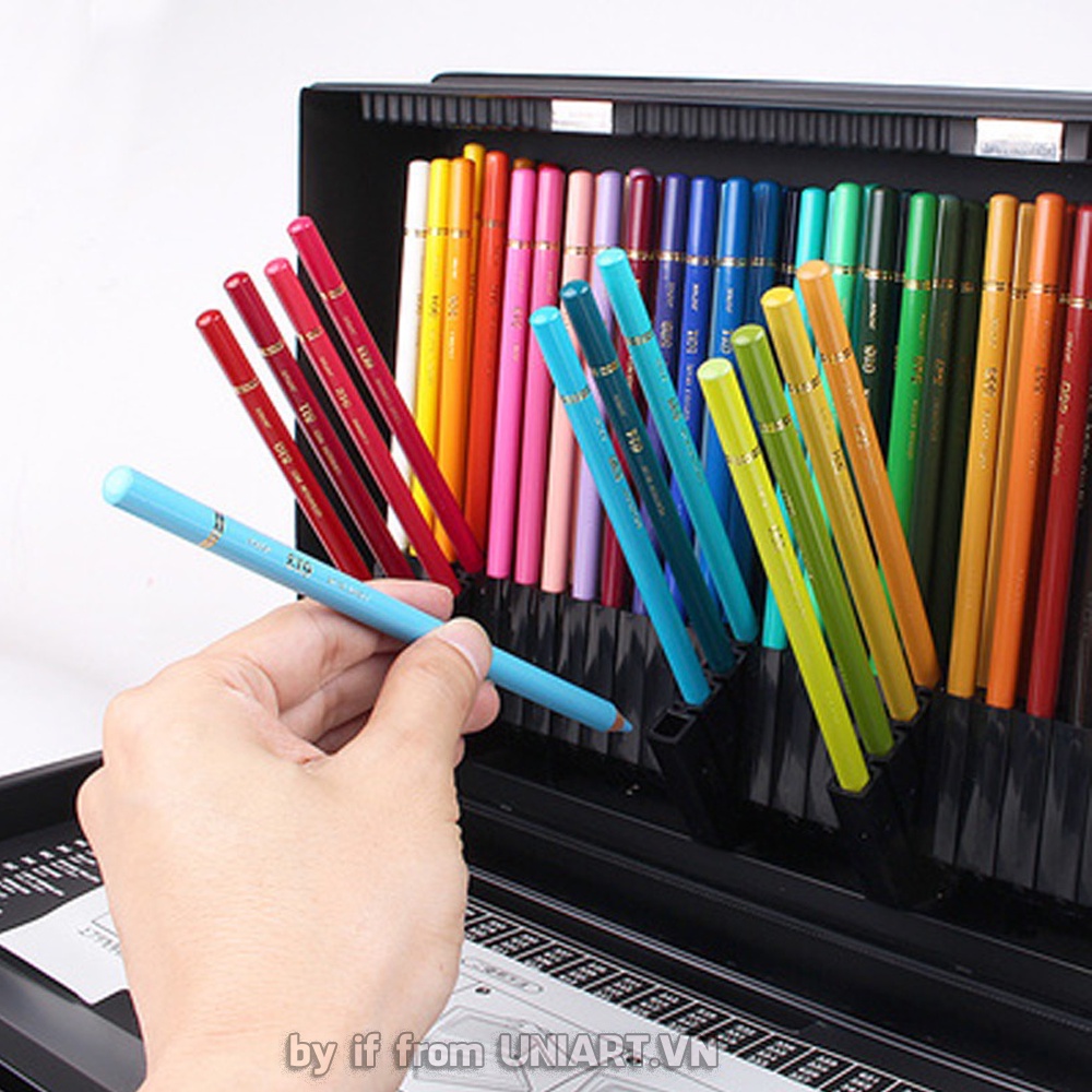 Bộ Chì Màu UNI Colored Pencil 36/72/100 Màu