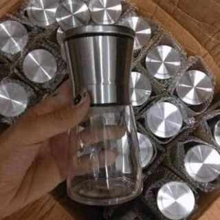 LỌ XAY TIÊU NẮP INOX