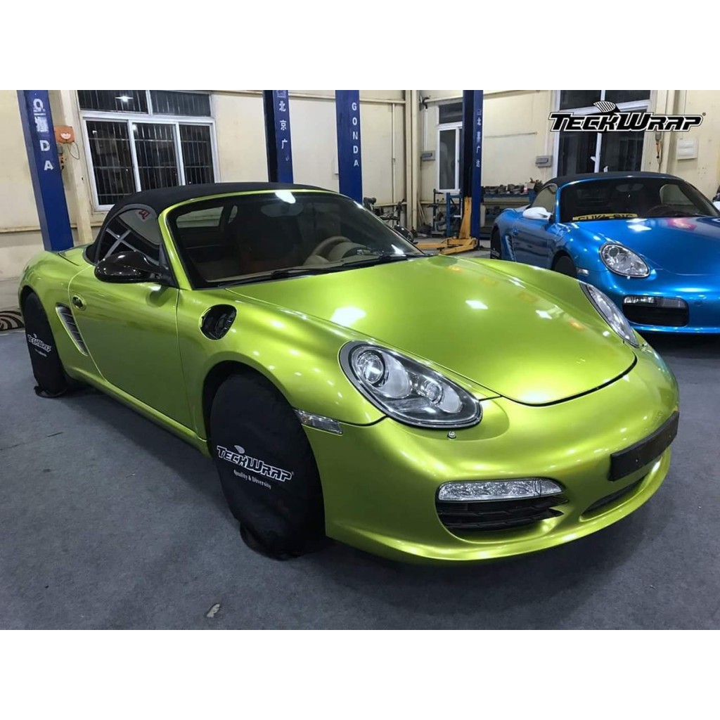 Decal Xanh pha Vàng GAL12 Teckwrap - USA