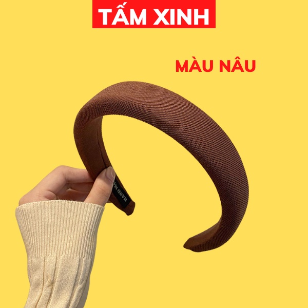 Bờm băng đô vải nữ đẹp thời trang cao cấp