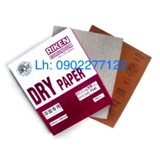 Giấy nhám riken ap23m xấp 100 tờ qc 9 x 11