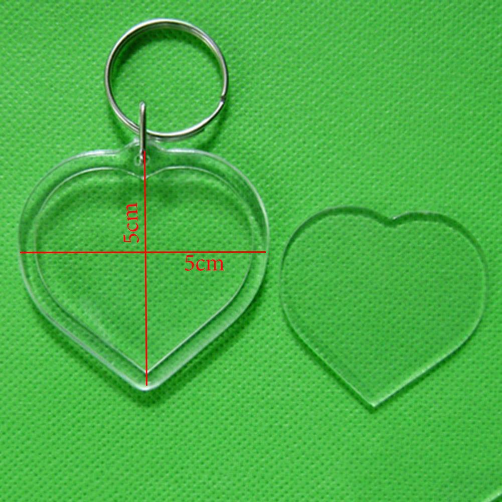 Móc Khóa Acrylic Hình Khung Hình DIY Dễ Thương