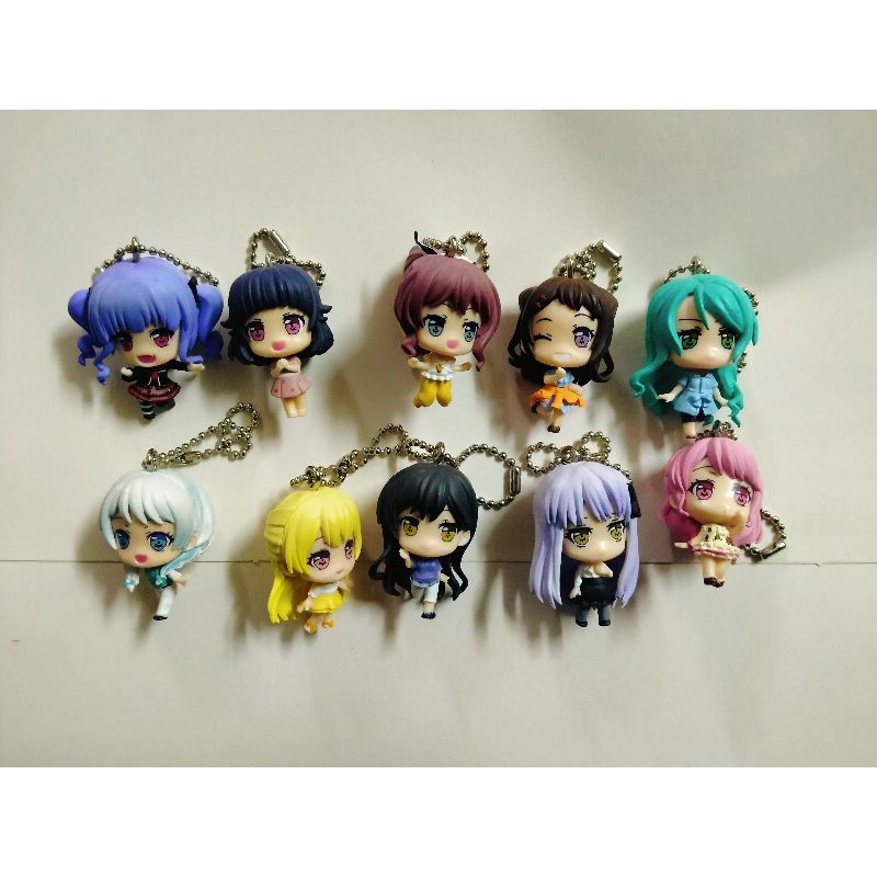 Móc khoá keychain mini figure gacha Bang Dream BanG Dream Bandori
