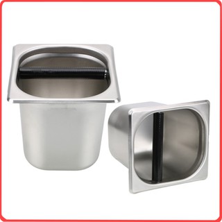 Sản Phẩm Hộp đập bã cà phê, chất liệu inox - KBS01