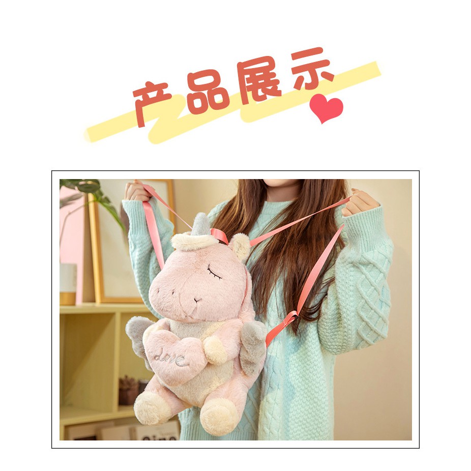 Thú Nhồi Bông Hình Kỳ Lân Dễ Thương Sáng Tạo