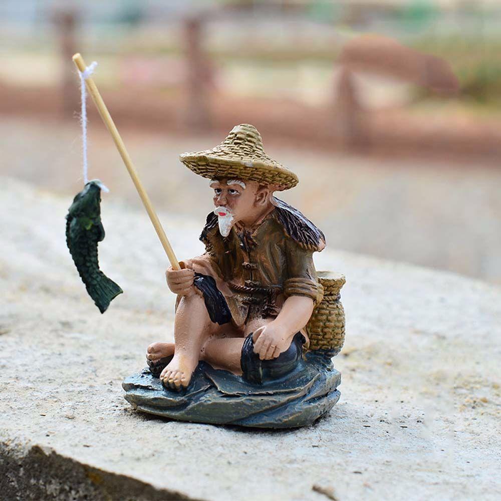 Đồ trang trí Tượng Nhựa Resin Dễ Thương Dùng Trang Trí Vườn