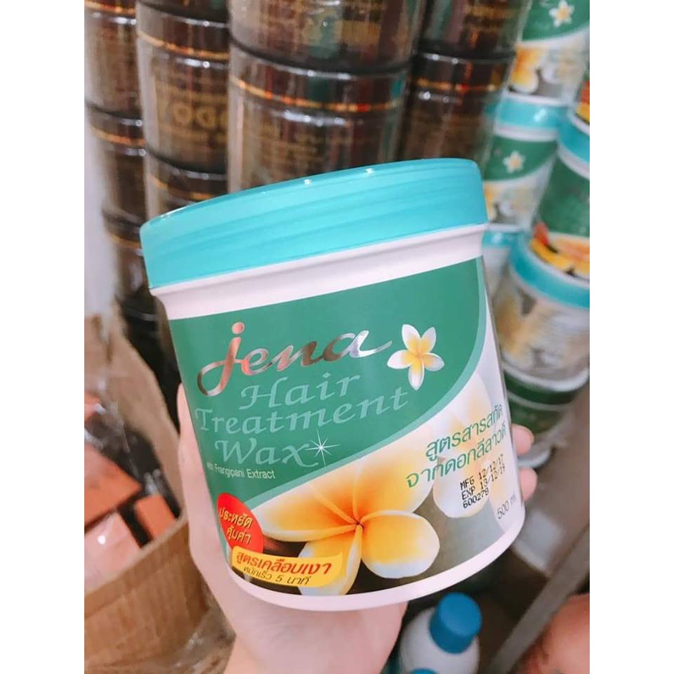 Kem Ủ Tóc Jena Coconut Hair Treatment Wax.