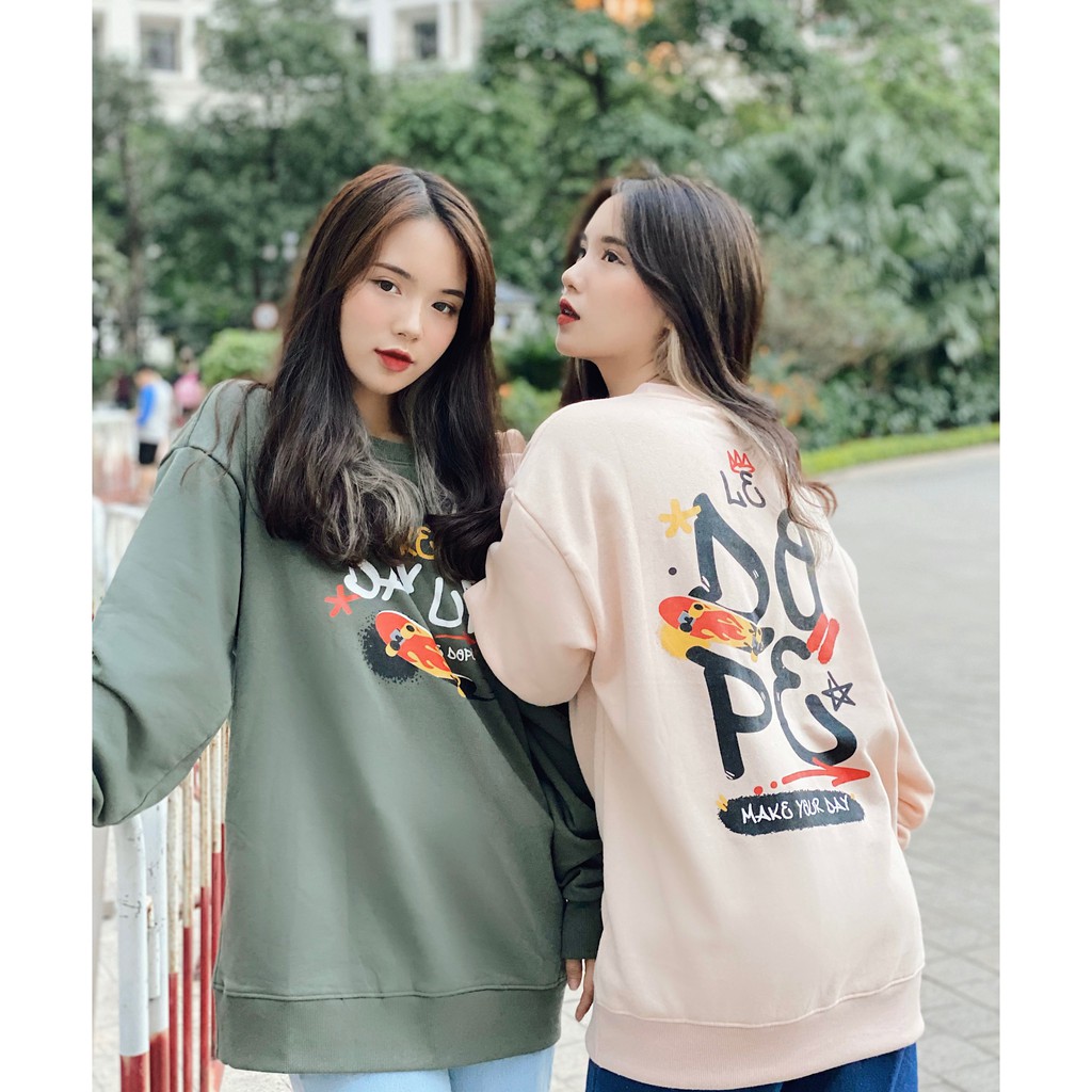 Áo khoác nhẹ màu hồng - Sweater ván trượt | BigBuy360 - bigbuy360.vn
