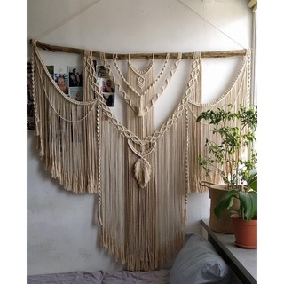 Mành Macrame lớn treo tường trang trí ❤️❤️