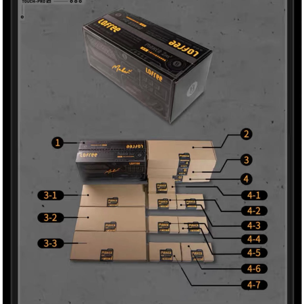 Bàn phím cơ không dây Touch Pro Lofree chính hãng đạt chất lượng chơi game, hotswap, DIY