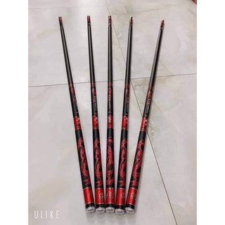 CẦN CÂU TAY XÍCH LONG 6H CACBON_Tặng ngọn phụ
