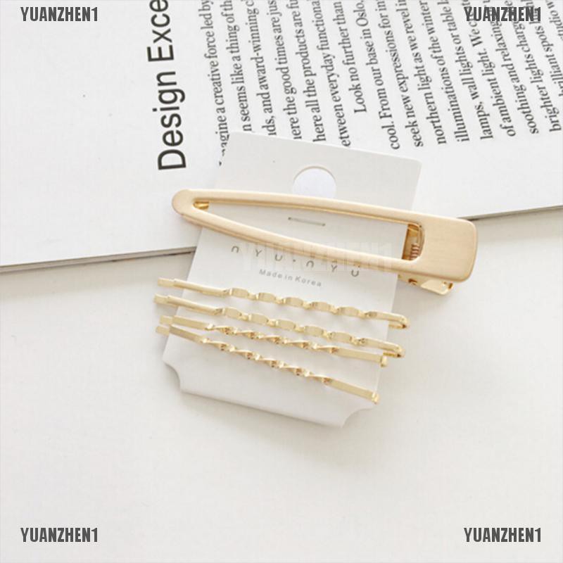 [YUANZHEN1] Kẹp Tóc Ngọc Trai 8 Phong Cách Tạo Kiểu Tóc