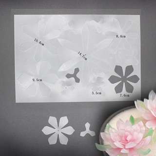 Hoa quỳnh nhựa co nhiệt plastic shrink cắt sẵn làm thủ công handmade diy