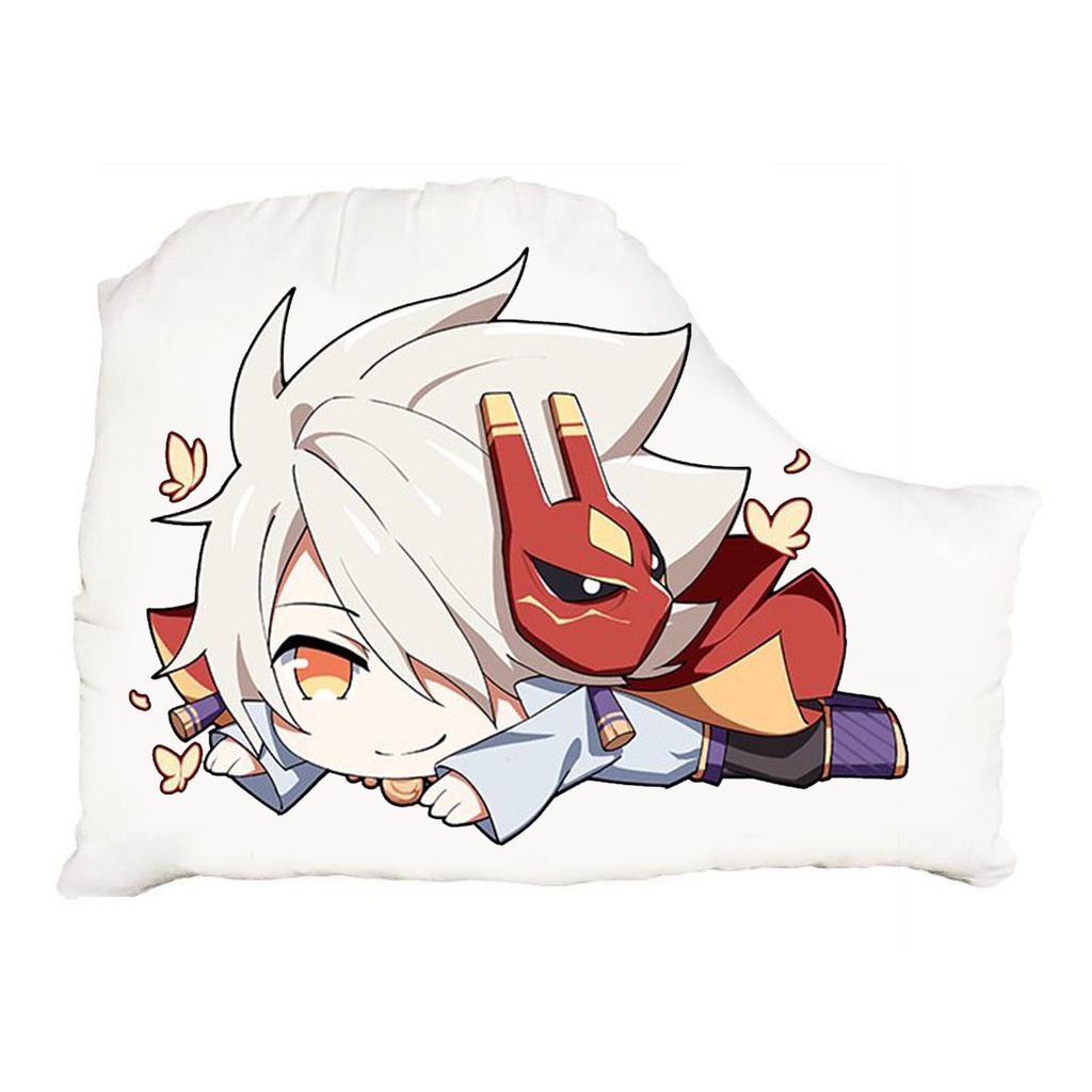 (NẰM) Gối ôm in hình nhân vật game Sky: Children of the Light anime chibi tiện lợi xinh xắn êm ái