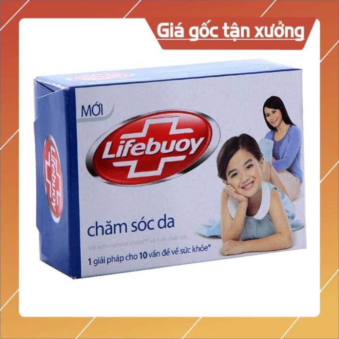 [ICLN9 giảm 5K cho đơn hàng 50k]  COMBO 2 BÁNH Xà Bông Lifebuoy Rửa Tay Hộp 90g