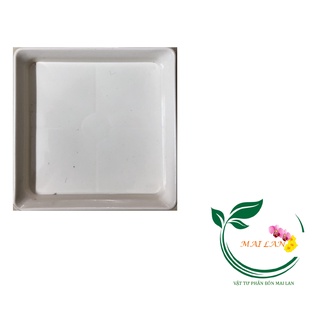 Đĩa lót chậu vuông 12cm - #066c#