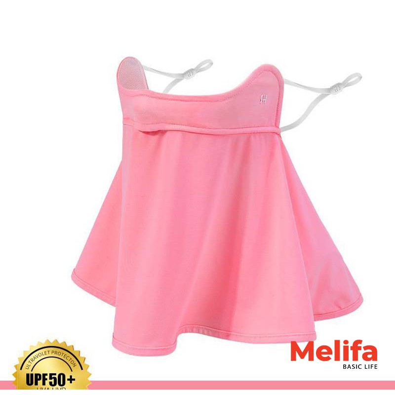 Khẩu trang chống nắng trùm cổ vai , chống tia UV UPF50+ chất cotton lụa  mã MELI0066 | BigBuy360 - bigbuy360.vn