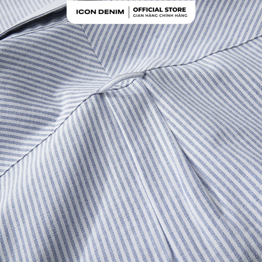 Áo Sơ Mi Oxford Nam ICON DENIM Tay Dài Có Túi Sọc | BigBuy360 - bigbuy360.vn