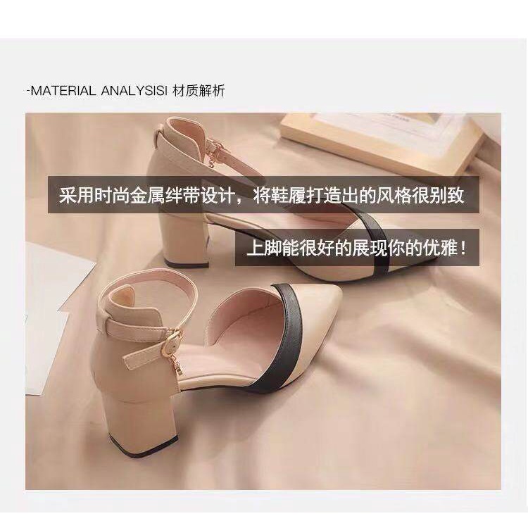 Giày Nữ Xăng Đan Có Khóa Phong Cách Mới Mùa Hè a1