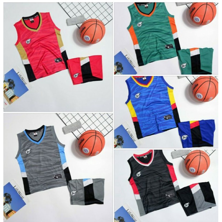 BỘ ĐỒ BÓNG RỔ TRẺ EM JUSTPLAY JUMPER
