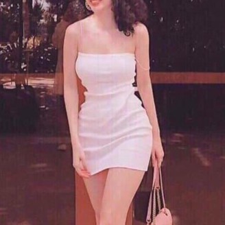 Váy body Zshop 2 dây dáng dài thun bozip