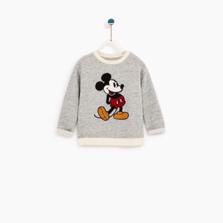 Áo nỉ mickey zara