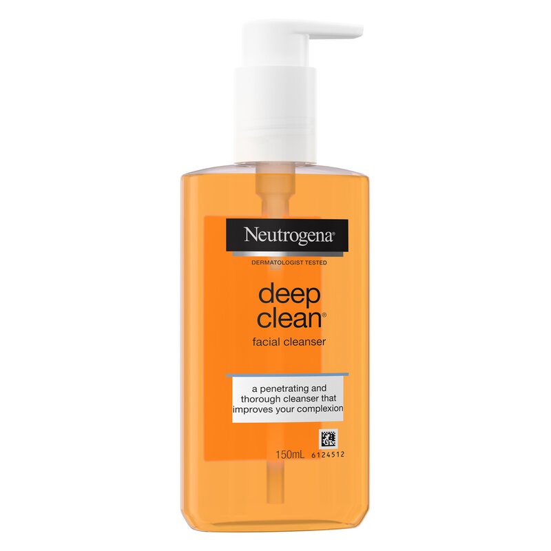 Sữa Rửa Mặt Neutrogena Làm Sạch Sâu Dạng Gel Facial Cleanser Deep Clean 150ml Hasaki Sản phẩm chính hãng