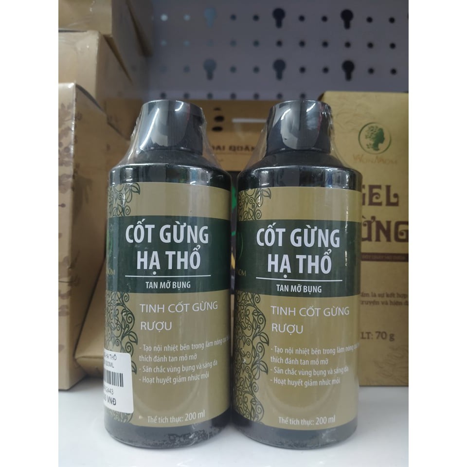 Cốt gừng hạ thổ 200ml Wonmom [CHÍNH HÃNG] Cốt gừng hạ thổ 200ml Wonmom Săn chắc vùng bụng và sáng da