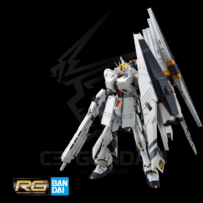 MÔ HÌNH GUNDAM BANDAI RG 1/144 RX-93 NU GUNDAM HWS [P-BANDAI] GUNDAM UNIVERSAL CENTURY