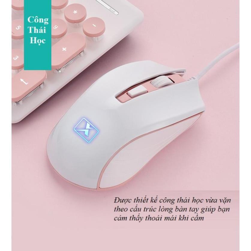 Phím chuột có dây cao cấp - Combo bàn phím chuột có đen led siêu đẹp N518