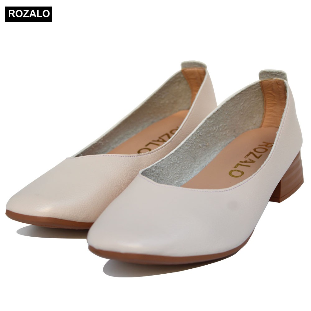 Giày búp bê nữ da mềm mũi vuông Rozalo R5651 | BigBuy360 - bigbuy360.vn