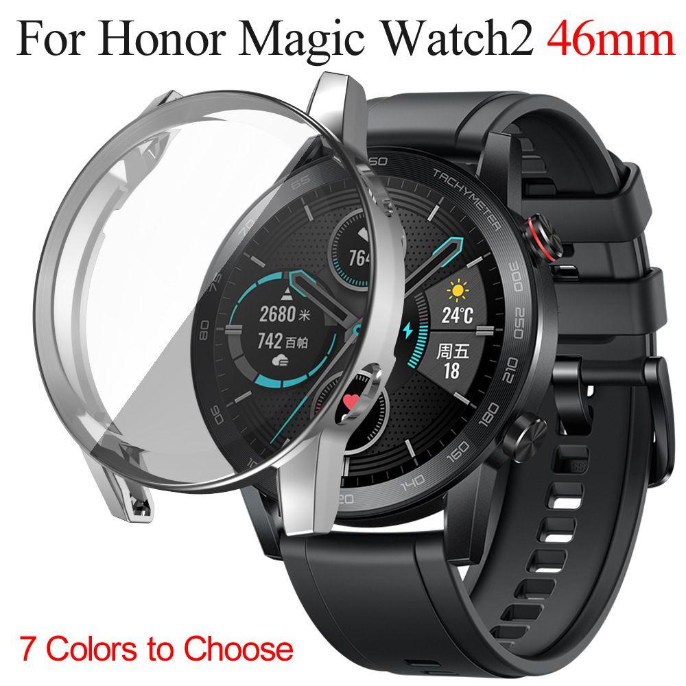 BTLIMER Ốp Bảo Vệ Bằng TPU Bảo Vệ Toàn Diện 360 Độ Cho Đồng Hồ Honor Magic Watch 2 46mm