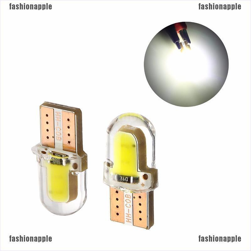 Set 10 Đèn LED T10 194 168 W5W 8SMD Ánh Sáng Trắng Dành Cho Ô Tô