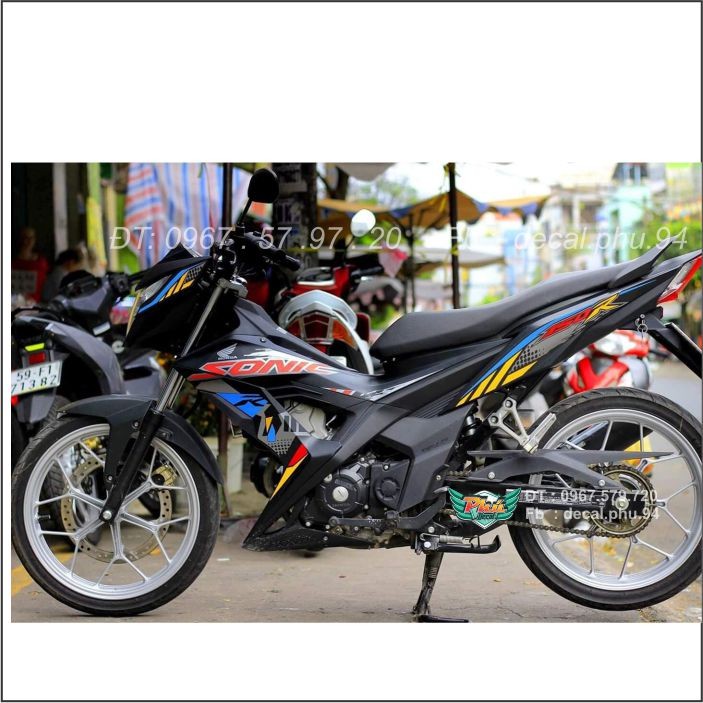 Tem Rời Sonic đen nhám . phối lạ mắt (V)