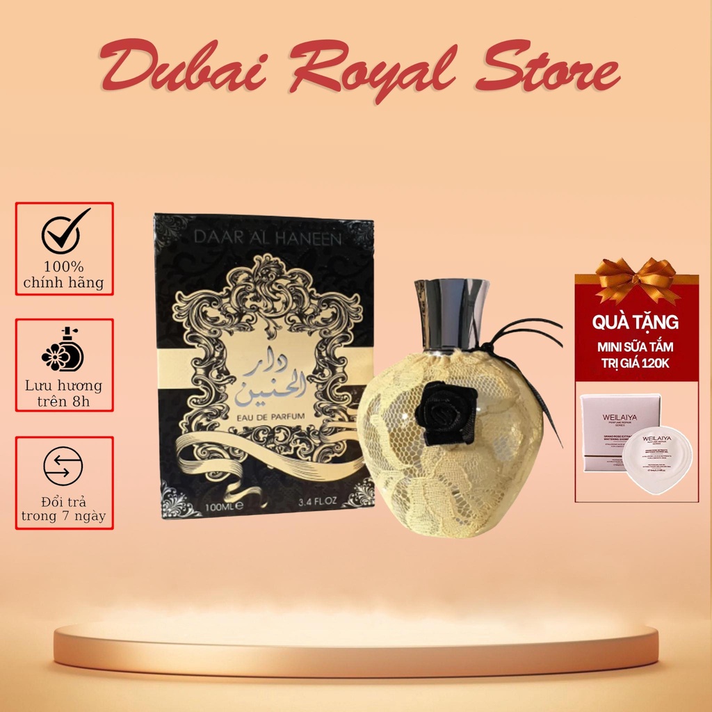 Nước hoa DuBai DAAR AL HANEEN EDP 100ML