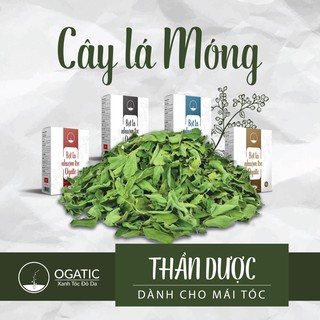 Bột Lá Nhuộm Tóc Ogatic Màu Đen