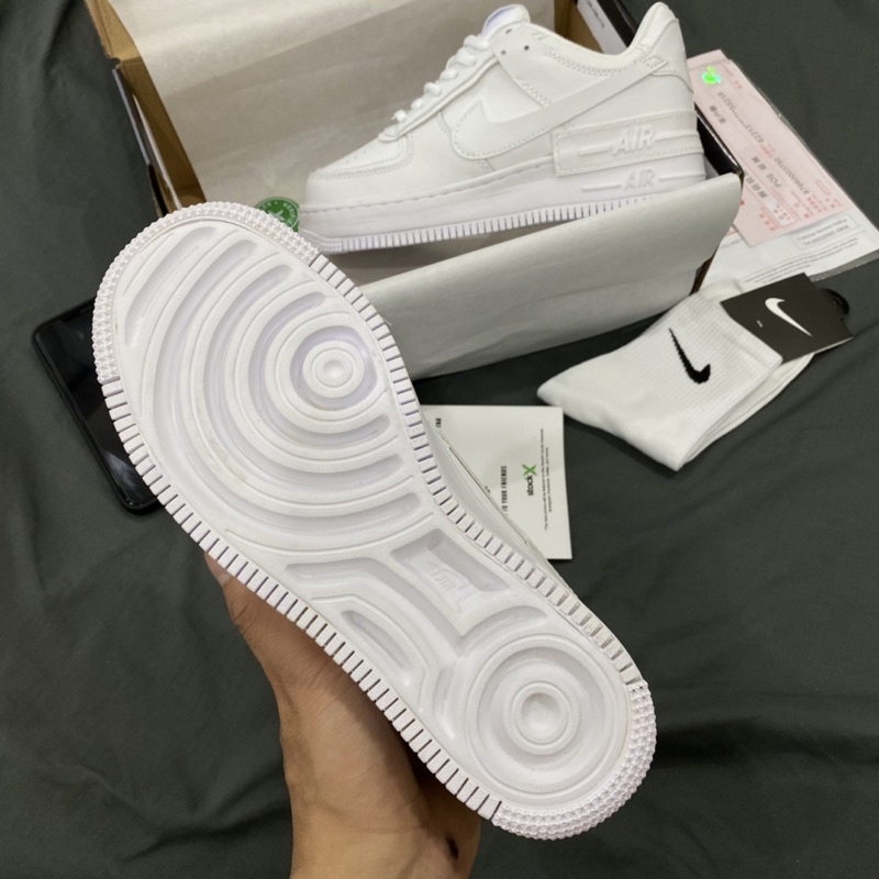 GIÀY AF1 SHADOW ALL WHITE 1:1 SC [ FULL BOX + FREE SHIP ] | BigBuy360 - bigbuy360.vn