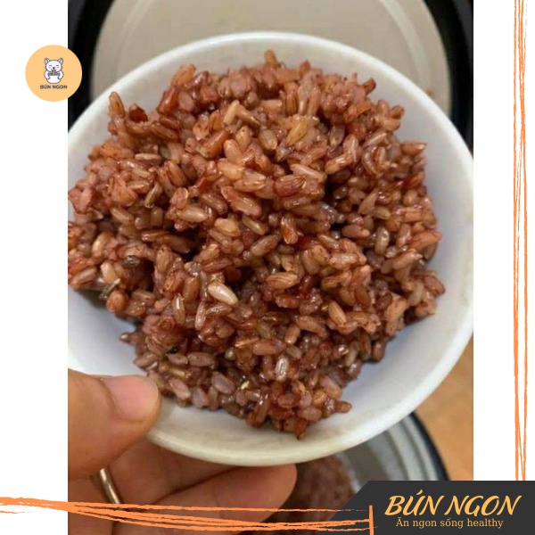 Gạo Lứt Dẻo Điện Biên 1kg Ăn Chay Ăn Kiêng Giảm Cân - Bún Ngon