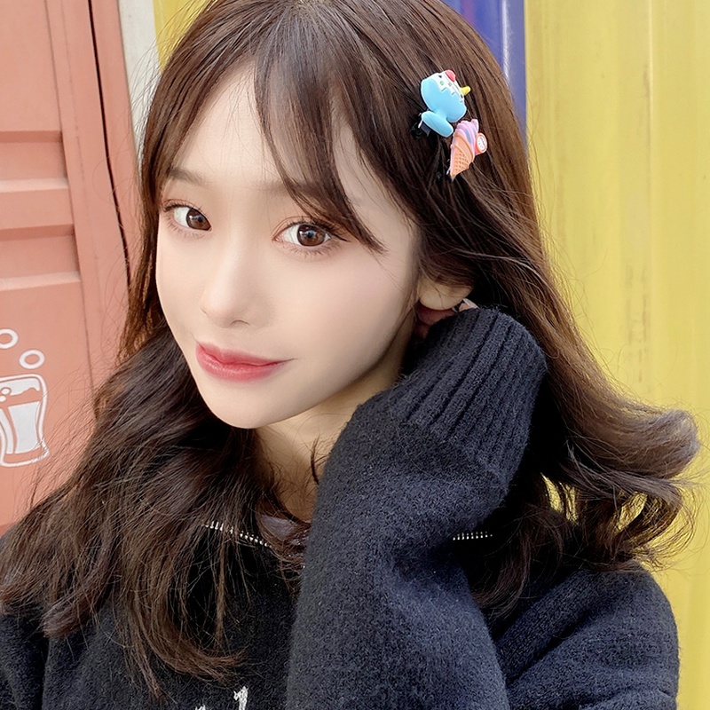 Kẹp tóc hình trái cây dễ thương phong cách Hàn Quốc cho bé gái