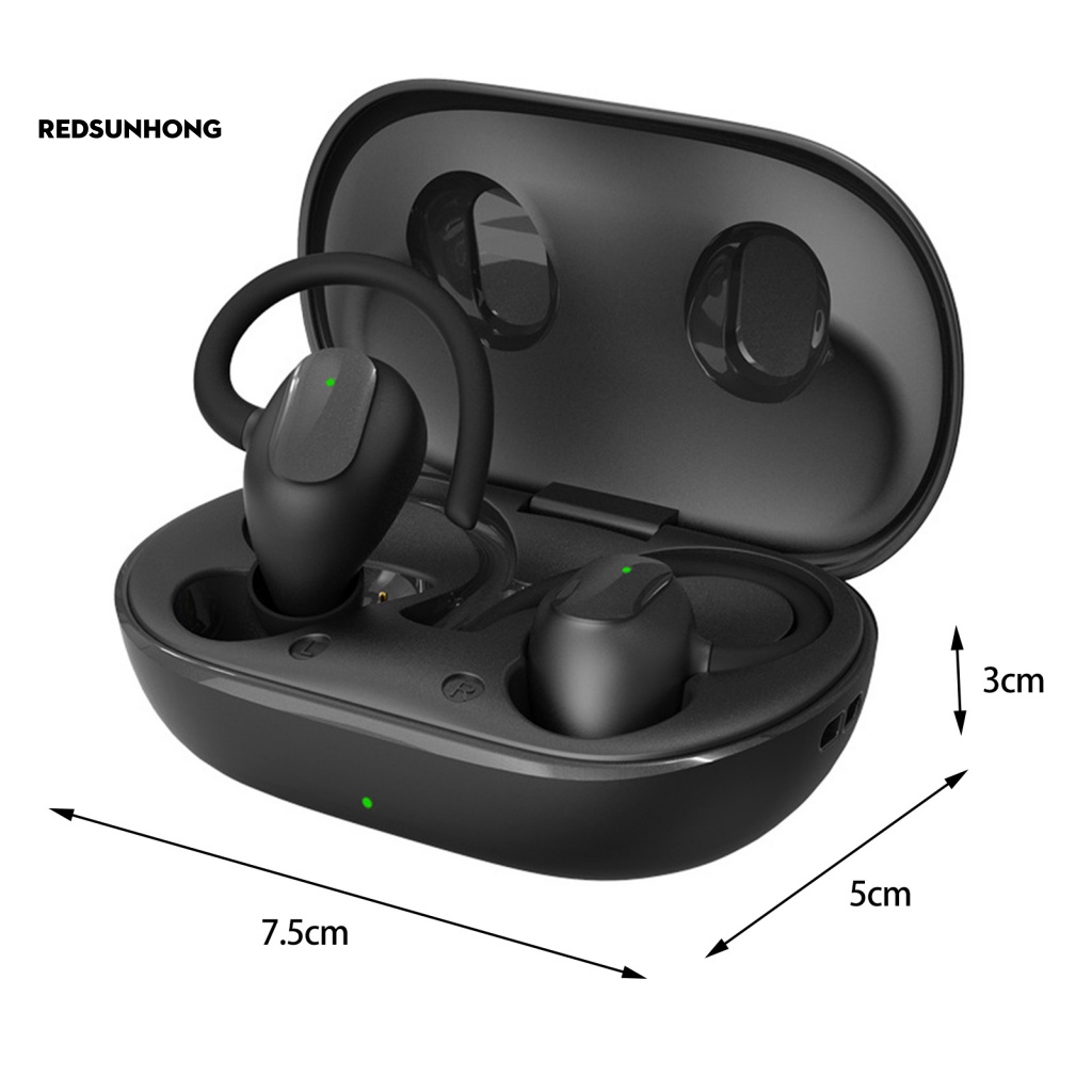 Tai Nghe Bluetooth 5.1 Không Dây Nhỏ Gọn Thích Hợp Chơi Game Leo Núi