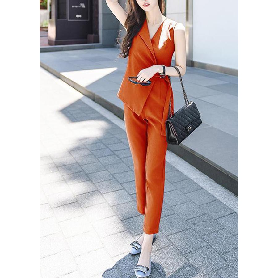 HÌNH THẬT – JUMSUIT DẠO PHỐ KIỂU JUMPSUIT GIẢ VEST EO CÁCH ĐIỆU ROMI 3260