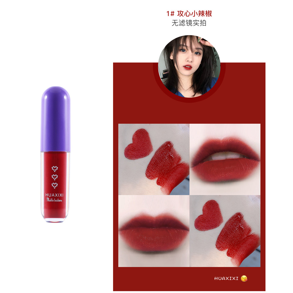 (Hàng Mới Về) Son Môi Hua Qianqian Lâu Trôi Không Phai Không Dính Thành Cốc Thiết Kế Hình Viên Thuốc Độc Đáo | BigBuy360 - bigbuy360.vn