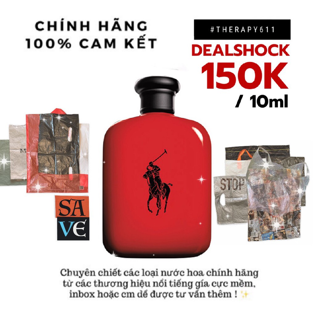 [𝗦𝗔𝗟𝗘]..::✨Mẫu thử nước hoa Polo Red EDT 5ml/10ml/20ml | BigBuy360 - bigbuy360.vn