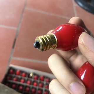 Combo 2 Bóng Đèn Bàn Thờ Trái Ớt - Cà Na (Bóng Thường - Led)